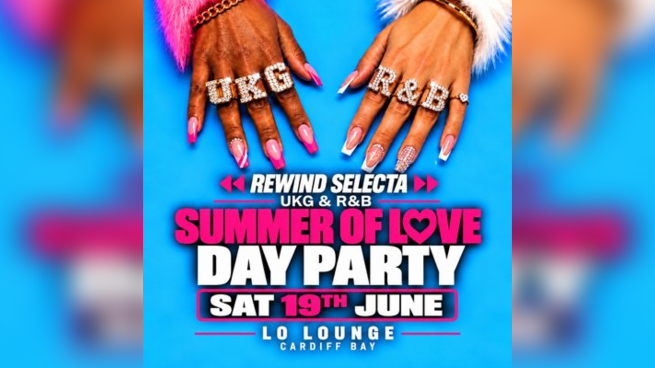 Rewind Selecta UKG & R&B Summer Outdoor Day Party Cardiff