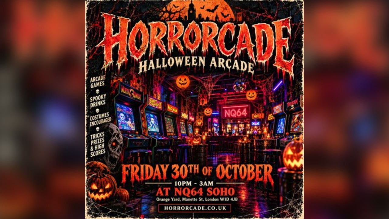 HORRORCADE - London's Biggest Halloween & Arcade Party
