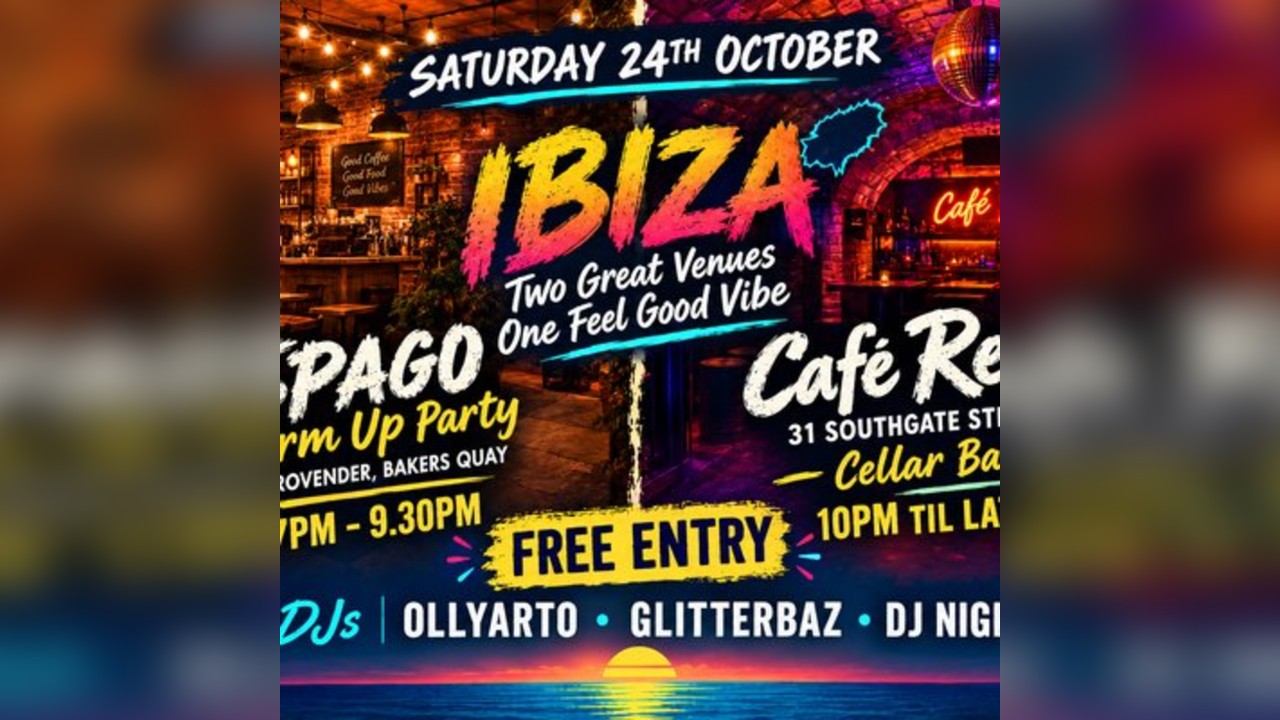 Ibiza In The Vault - Including Pre Party At Spago - 24th October