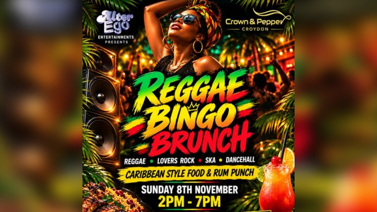Alter Egos Bottomless Reggae Bingo Brunch - Croydon