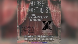 Horse Feathers / The Courtesy Group / Xtro Ghost