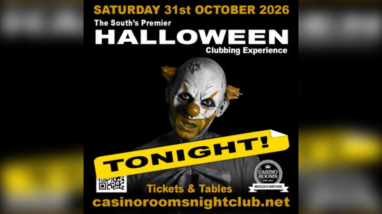 Casino Rooms' Legendary Halloween Clubbing Experience 2026