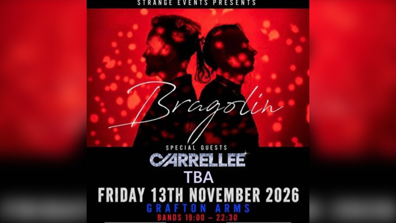 Bragolin, Carrellee & Strange Futures live @ The Grafton Arms