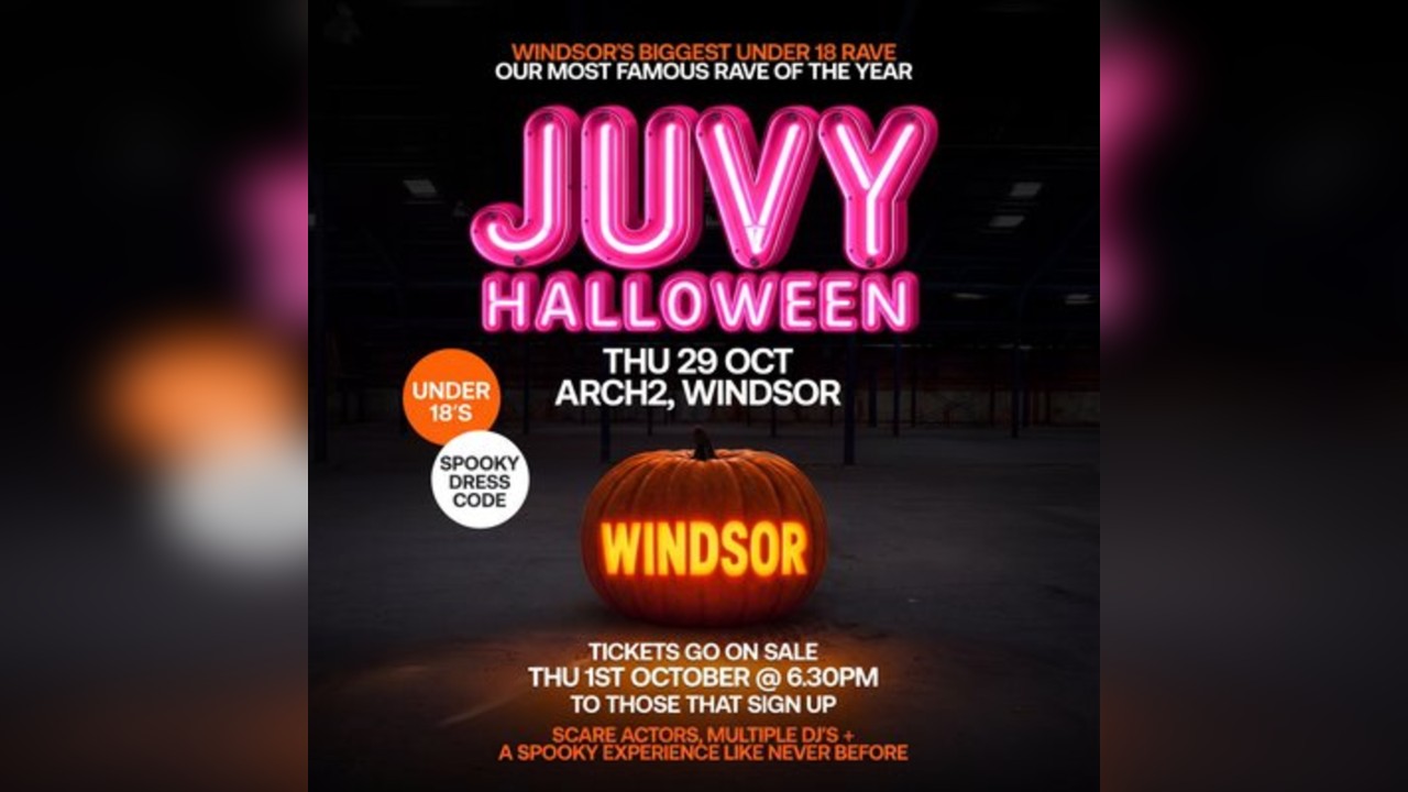 JUVY Under 18s - Halloween Tour - Thurs 29 October - WINDSOR