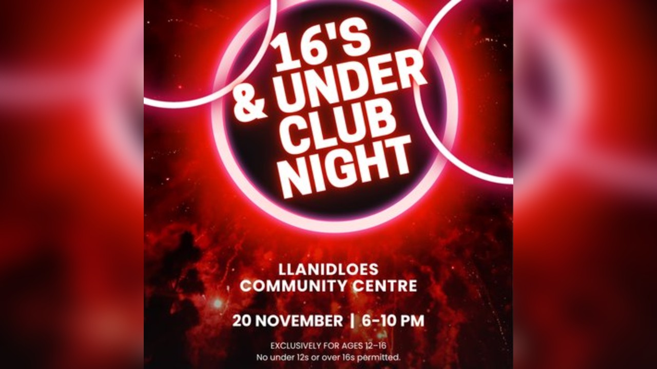 Under 16's Club Night