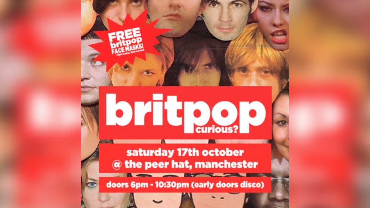 Britpop Curious? - an early doors indie disco (Manchester)
