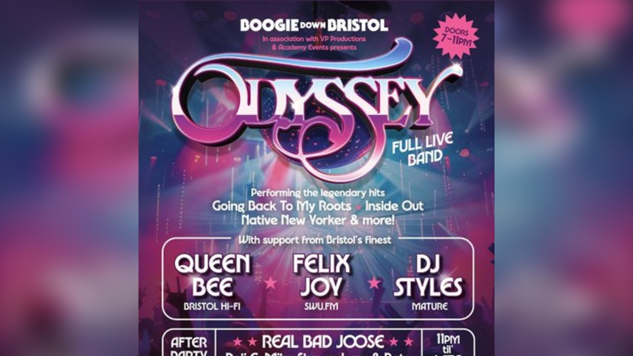 Boogie Down Bristol Ft. Odyssey (Full live band)