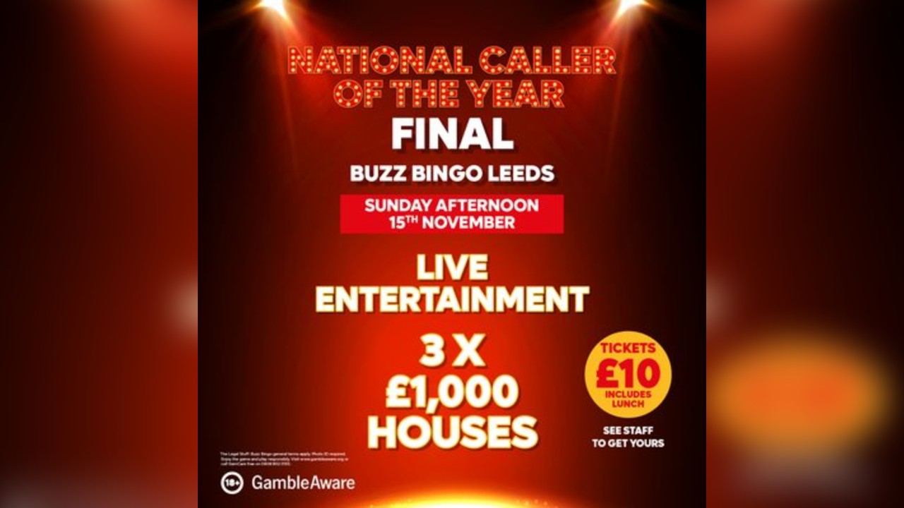 National Bingo game - Caller of the Year 2026