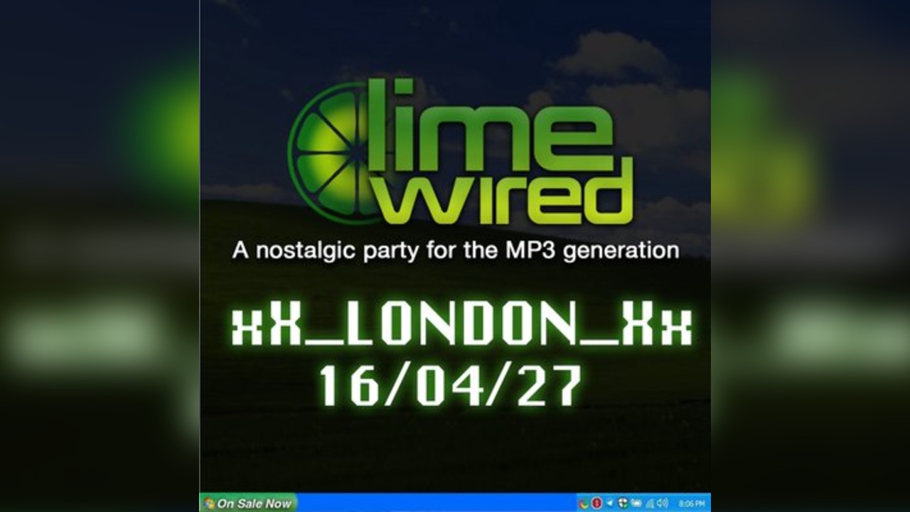 LIMEWIRED: A 2000s Nostalgia Party - London (2027)