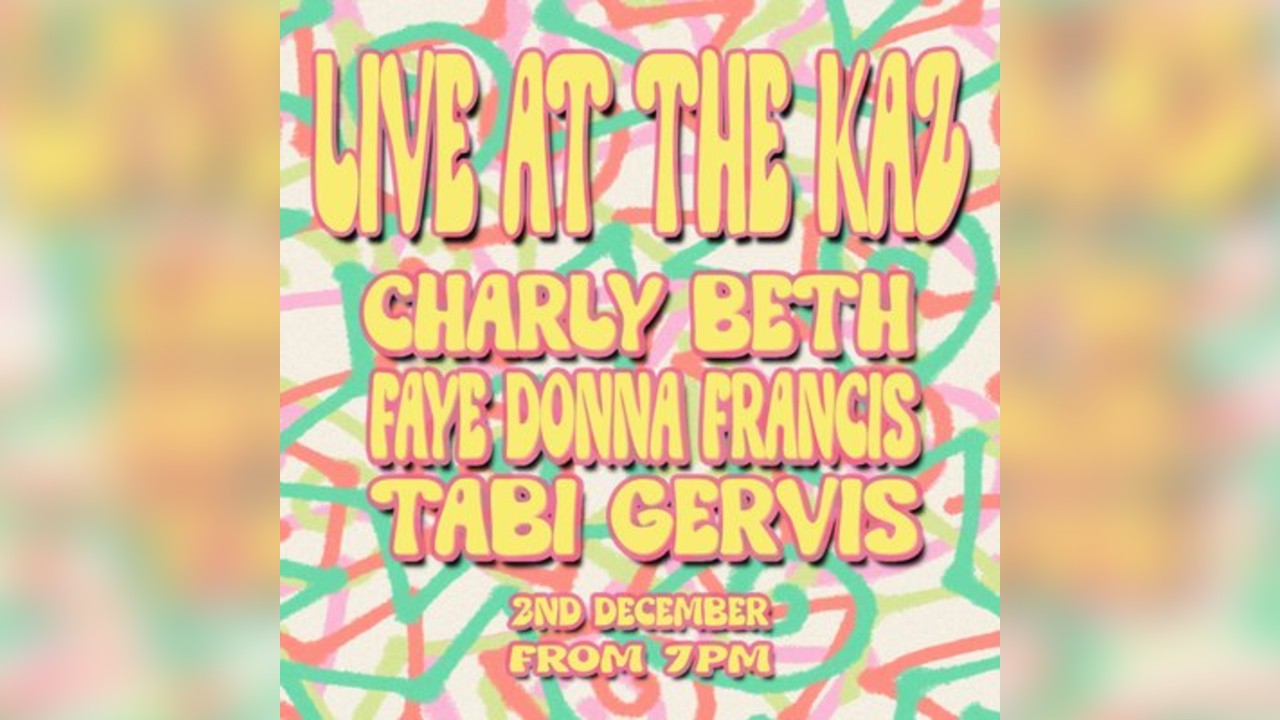 Pigeon Presents Charly Beth, Tabi Gervis and Faye Donna Francis