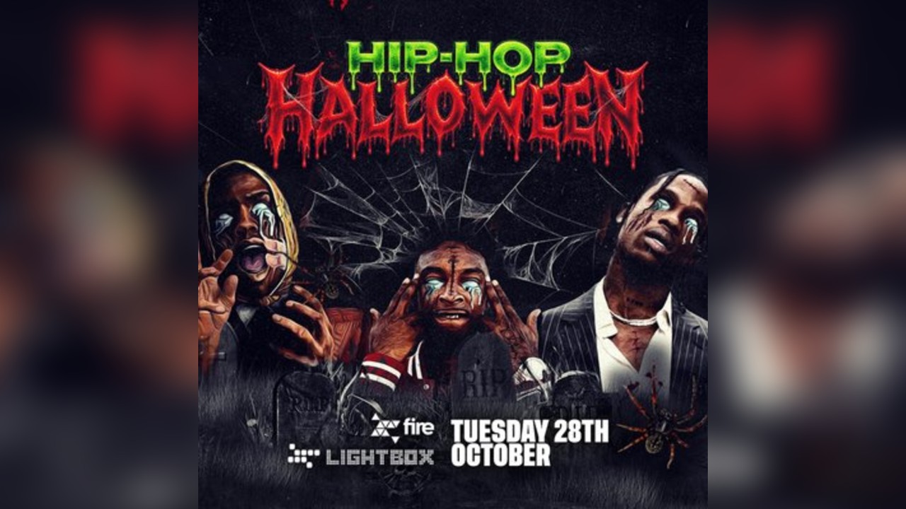 Hip Hop Halloween @ Fire & Lightbox - London Halloween 2026
