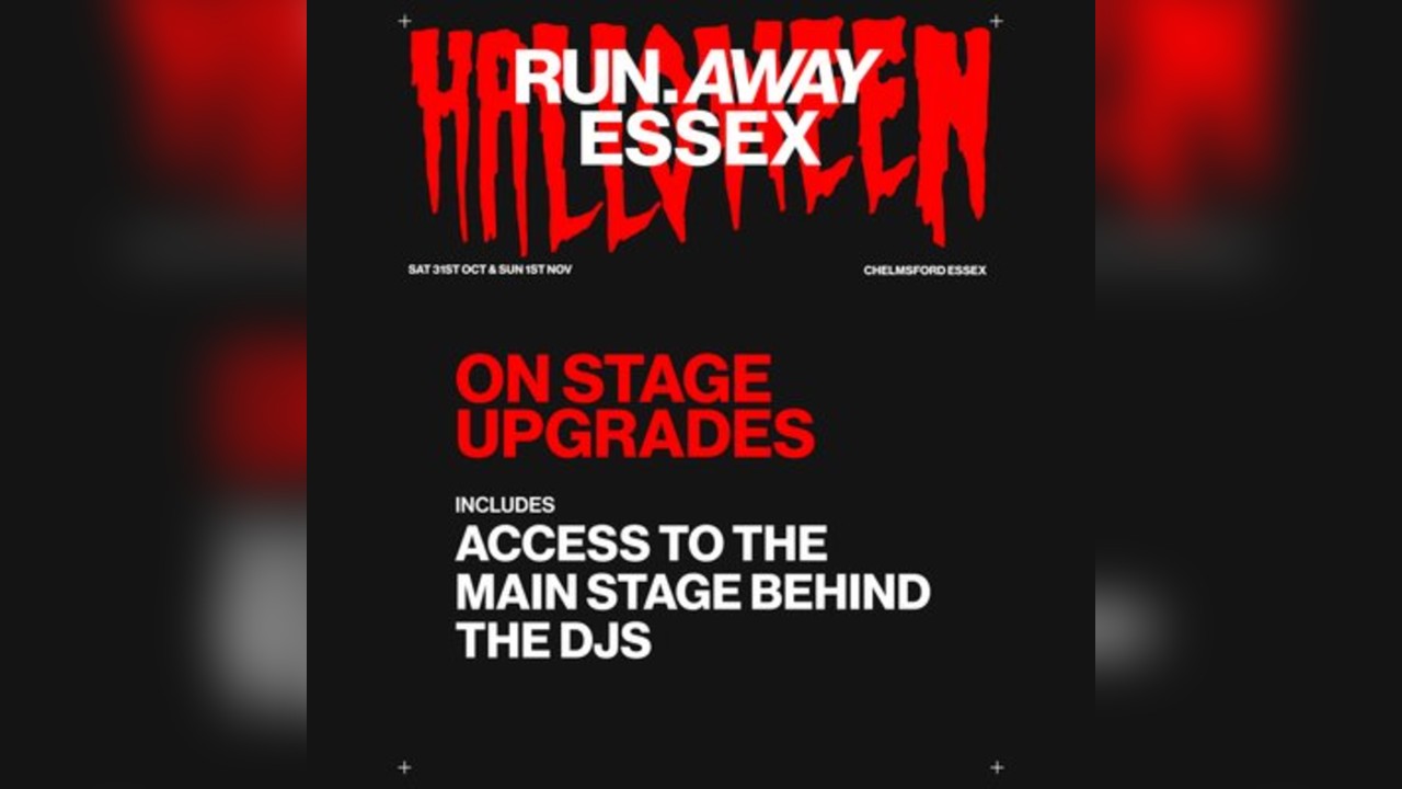 Run Away Halloween - ON STAGE UPGRADES