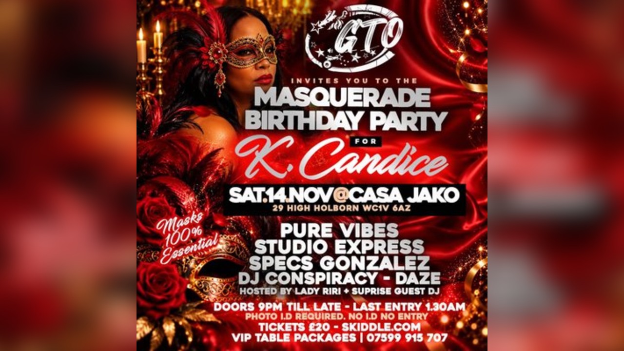 GTO - K Candice Masquerade Birthday