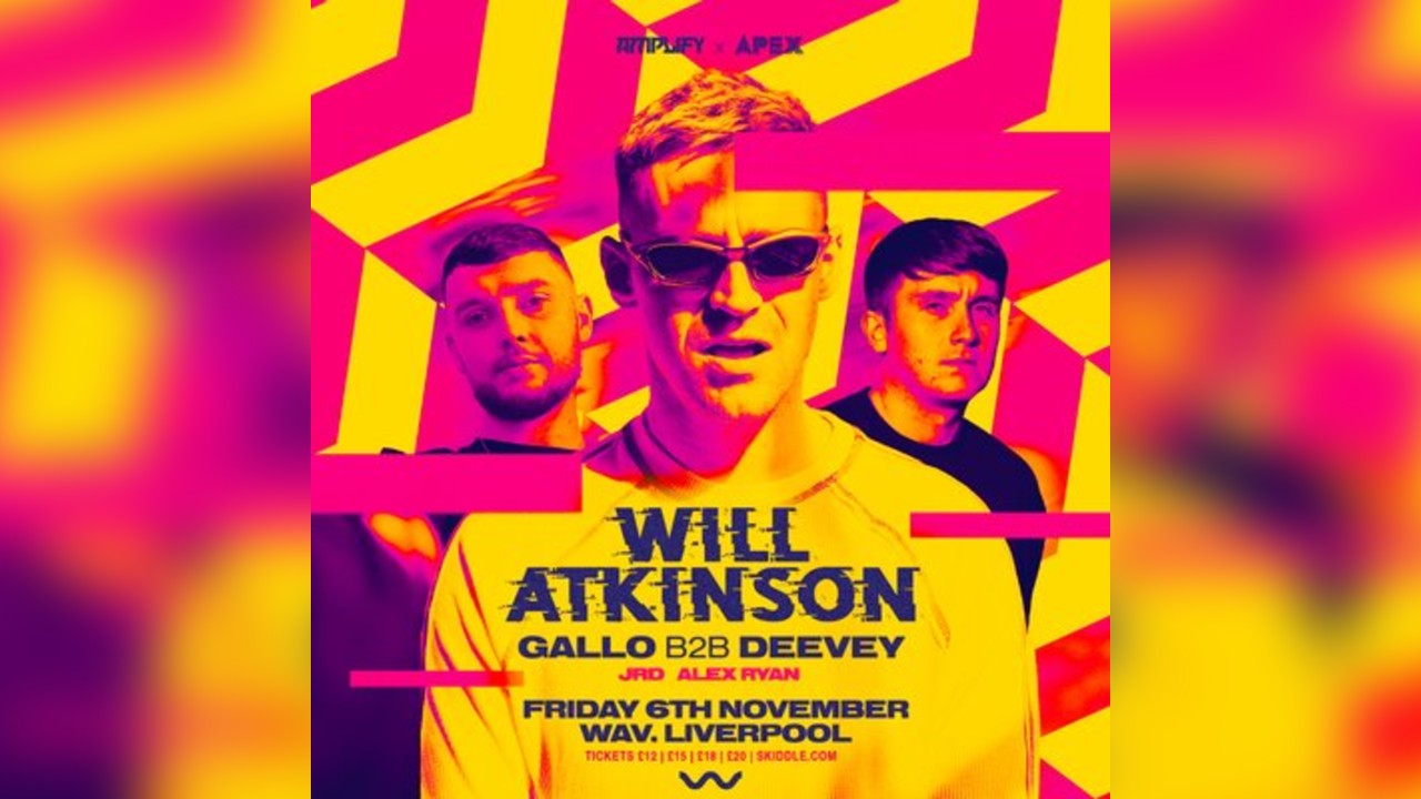Apex X Amplify Presents: WILL ATKINSON