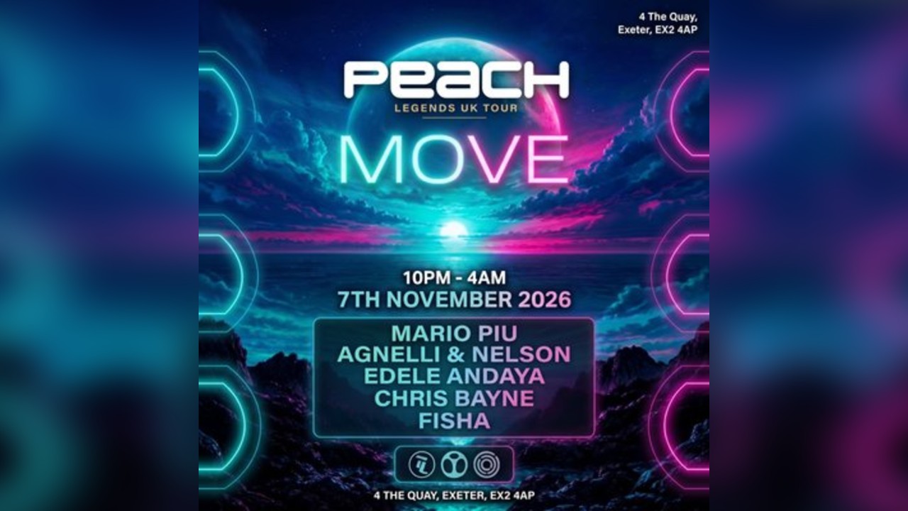 Peach Legends UK Tour -  Exeter