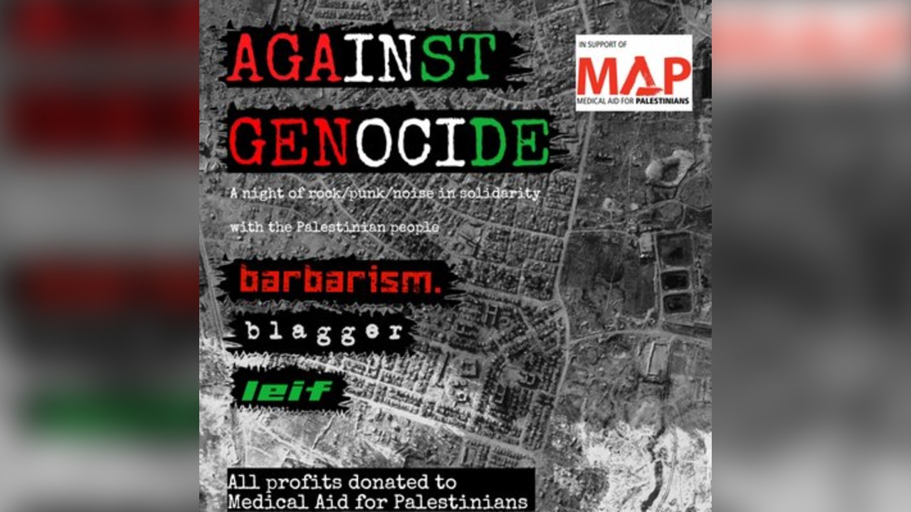 Against Genocide: Barbarism. // Blagger // Leif