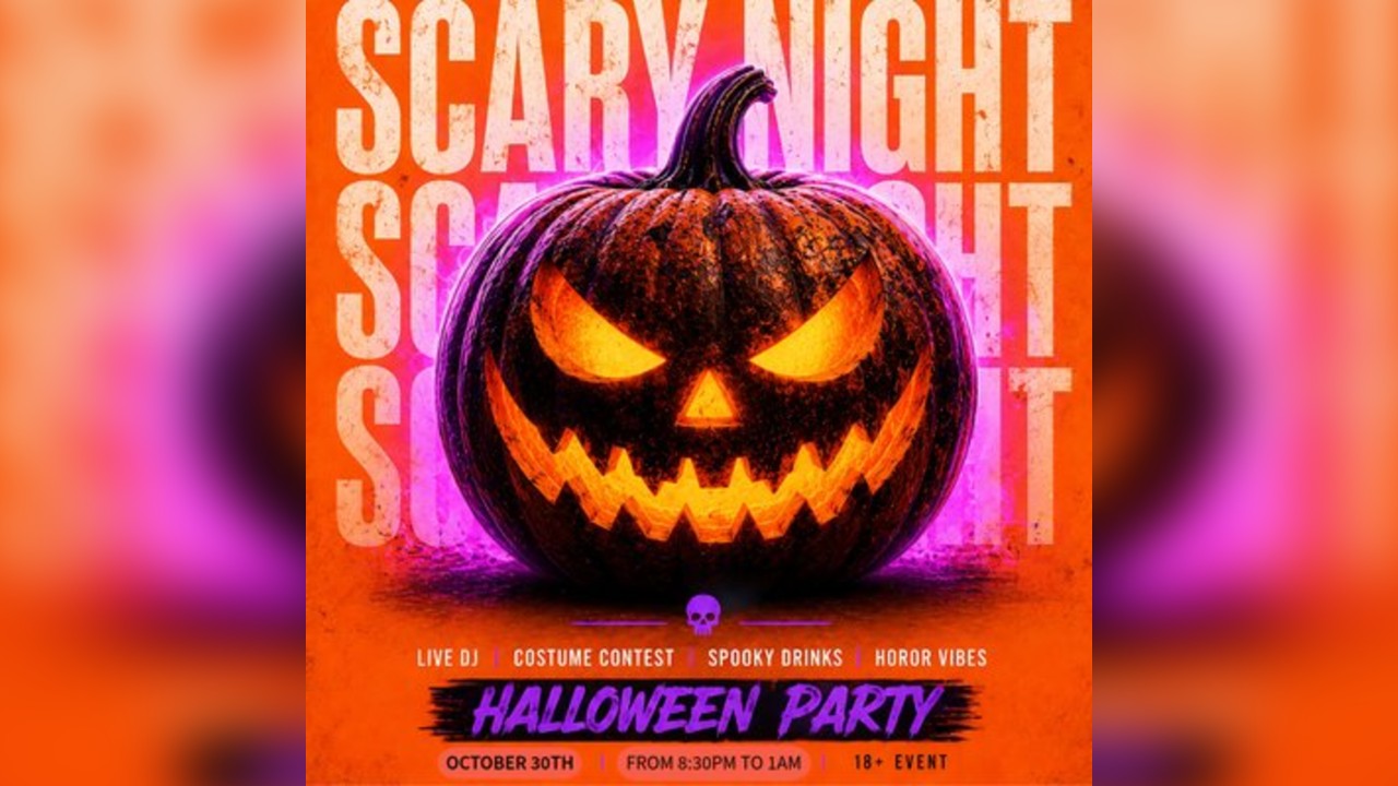 YEMEK'S Scary night hallowen party