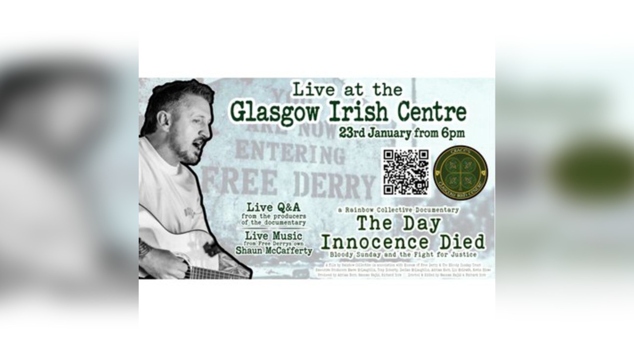 The Day Innocence Died Live @ The Glasgow Irish Centre