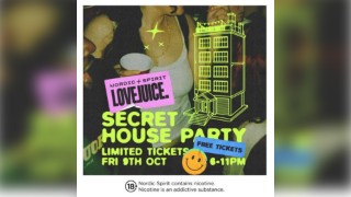 LoveJuice - FREE POP UP HOUSE PARTY - House Party Soho
