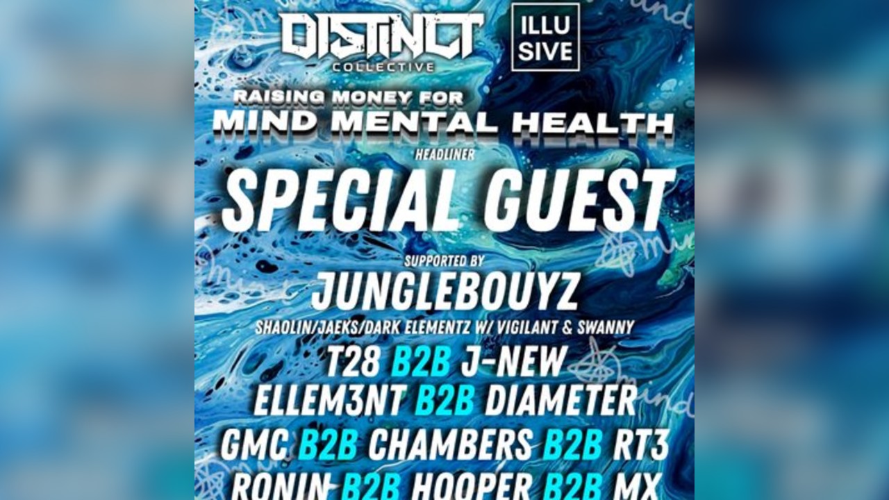 Illusive X Distinct charity rave for Mind