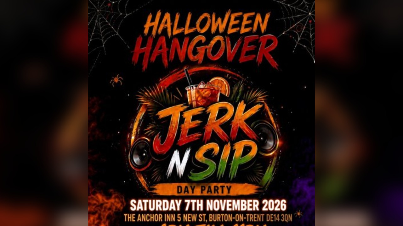 Halloween Hangover Jerk N Sip Day Party