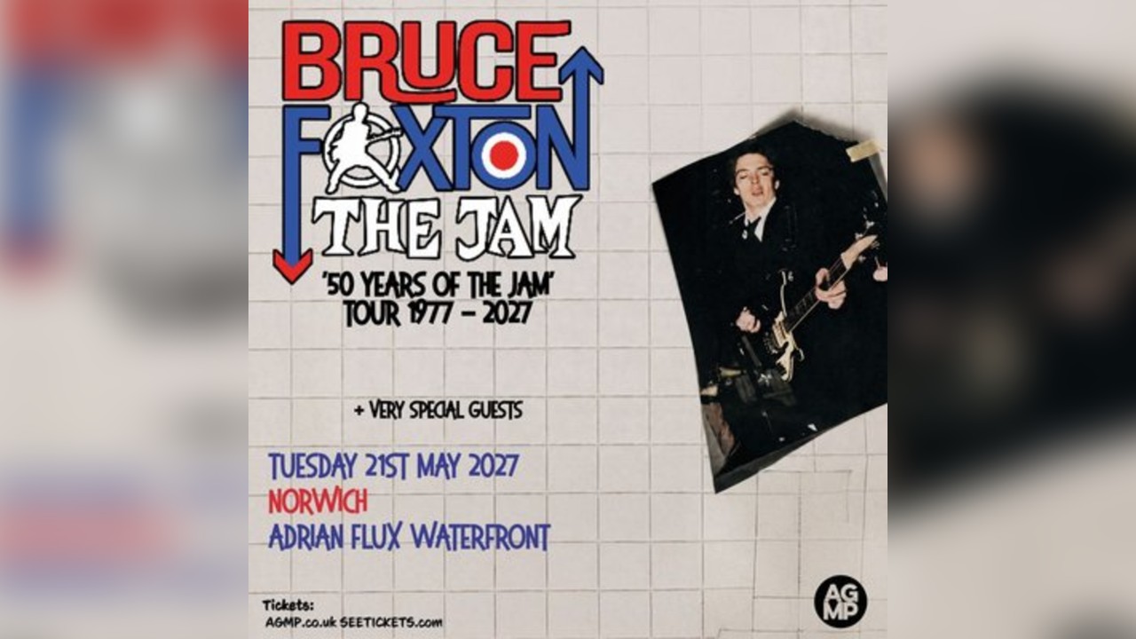 BRUCE FOXTON '50 years of The Jam'