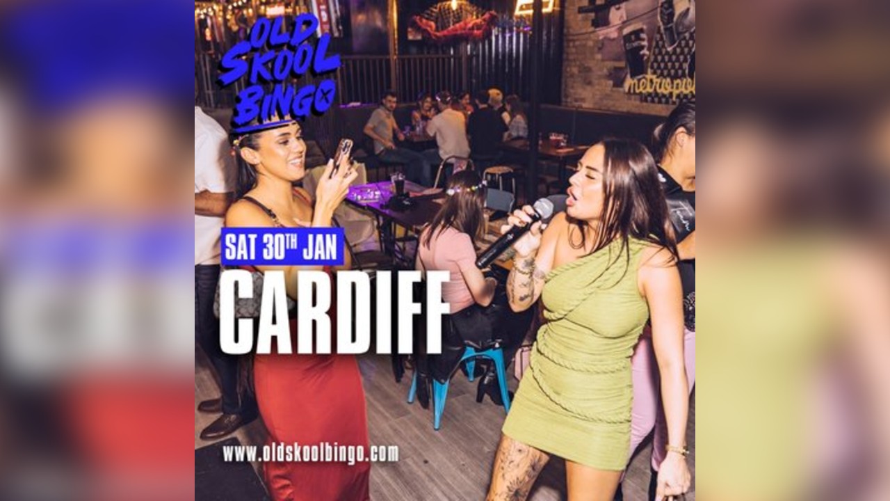 Old Skool Bingo Sat 30th January Cardiff