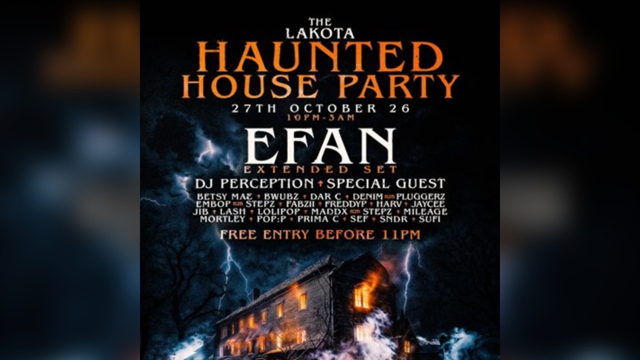 The Lakota Haunted House Party