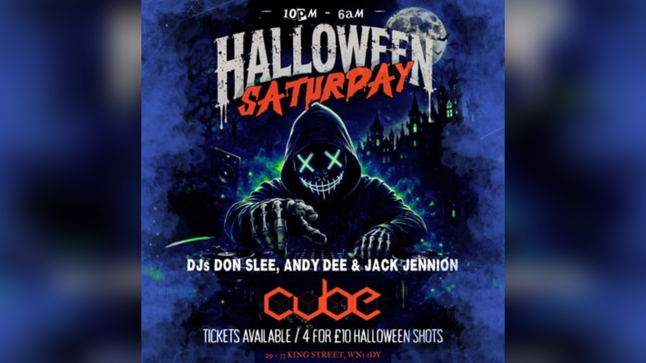 Halloween Saturday @ Cube