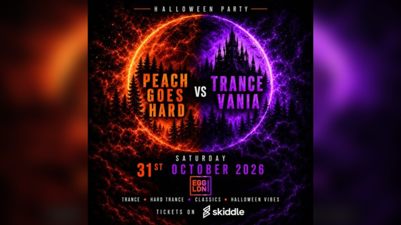 Peach Goes Hard meets Trancevania - Halloween 2026