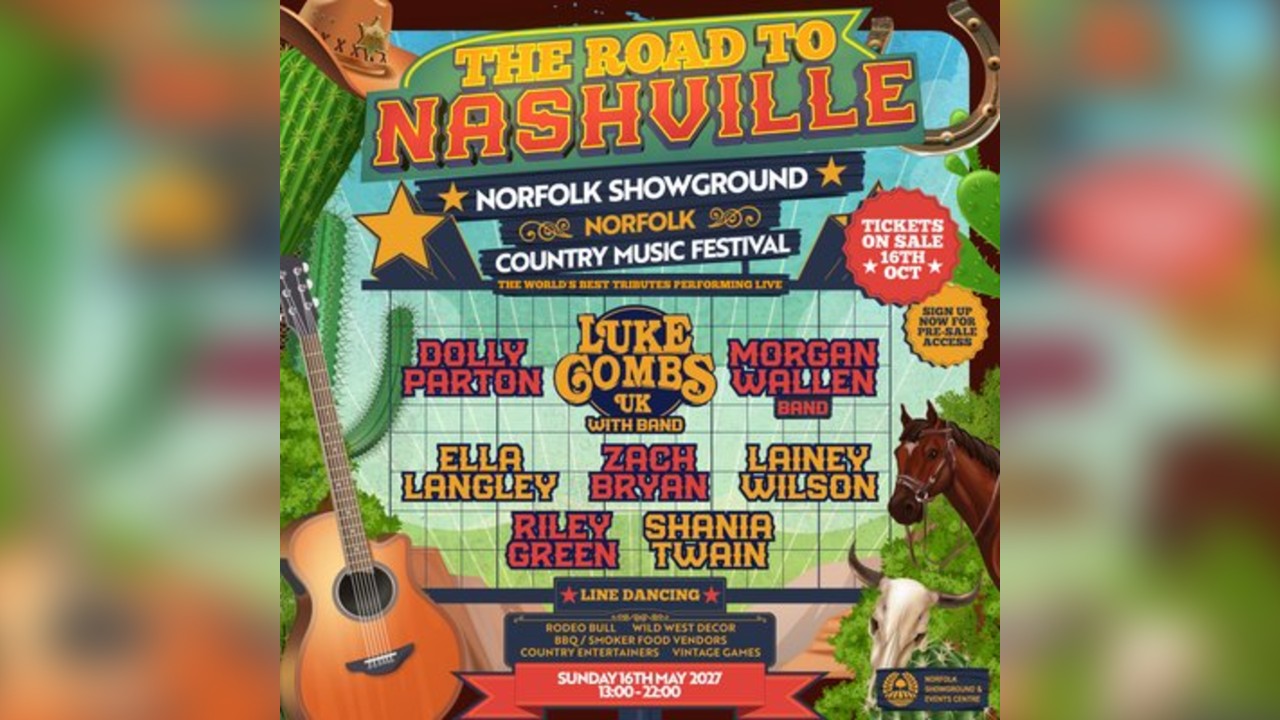 Road to Nashville Outdoor Festival 2027 | Norfolk Showground