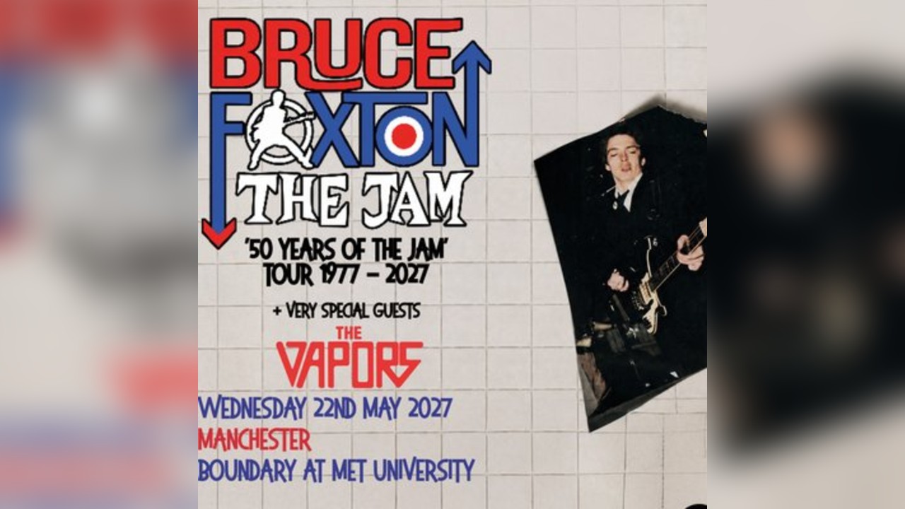 BRUCE FOXTON '50 years of The Jam'