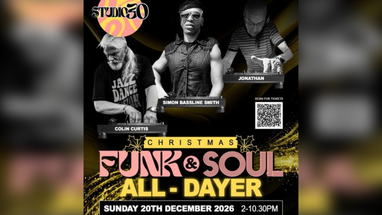 Breeze and Beats, Studio30, Christmas Funk and Soul all Dayer