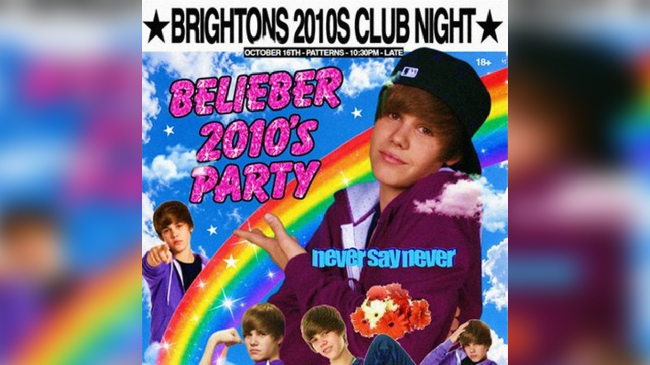 CLUB 2010 - Bieber Party| 16/10/2026