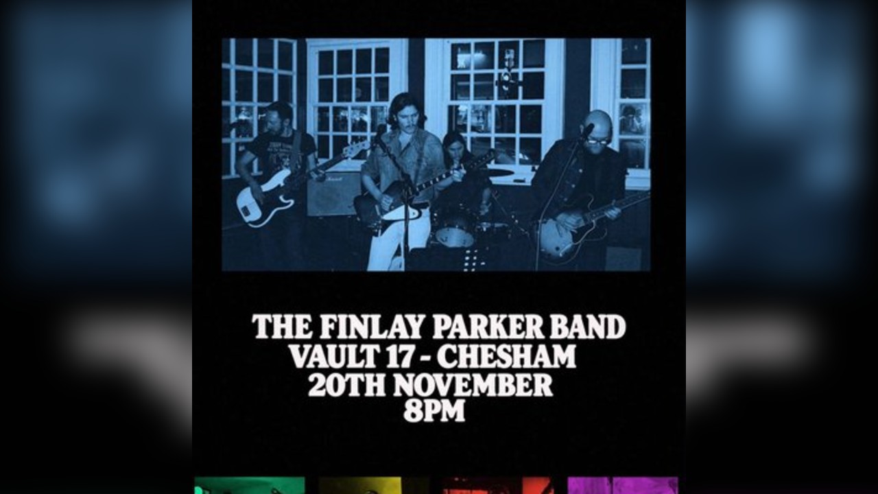 Live Music : The Finlay Parker Band