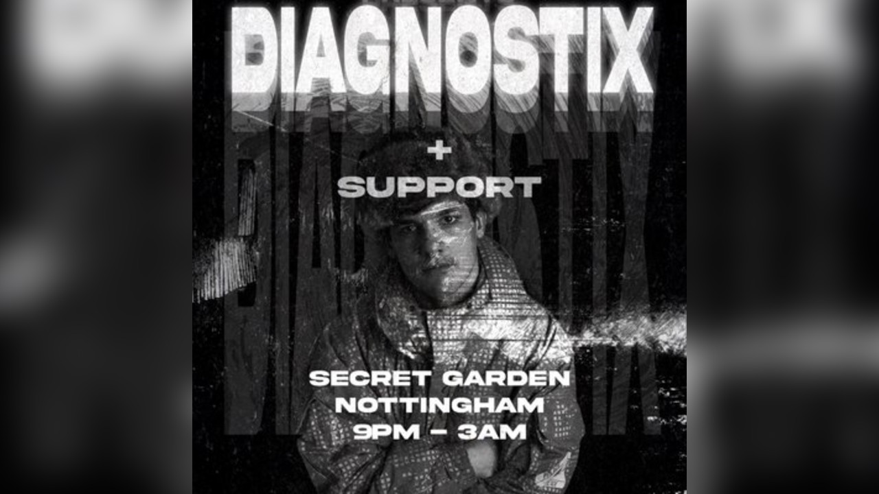 DIAGNOSTIX, KRASIA + More at Secret Garden (DNB)(£8 TICKETS)