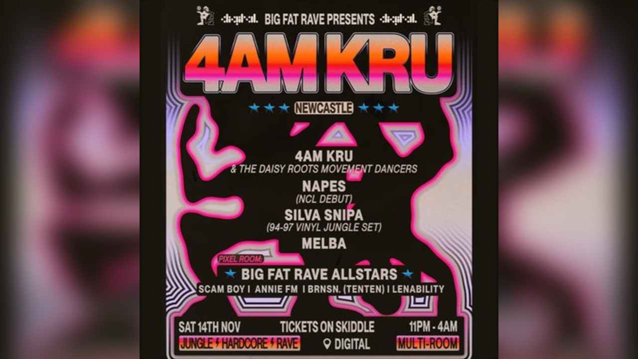 Big Fat Rave: 4AM KRU, Napes, Silva Snipa & Many More