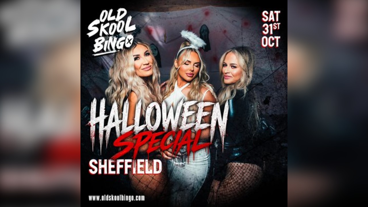 Old Skool Bingo Sat 31st October Sheffield