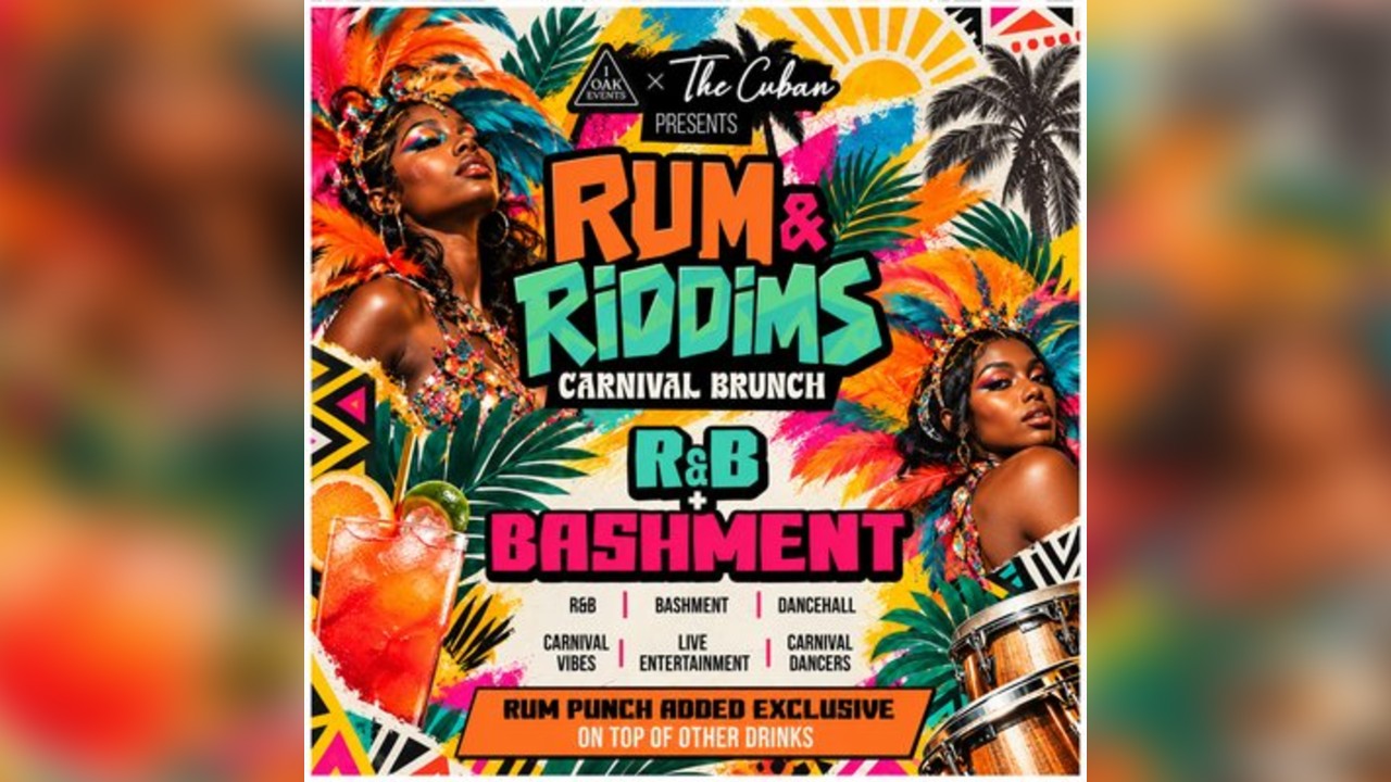 Rum & Riddims - R&B & Bashment Bottomless Brunch