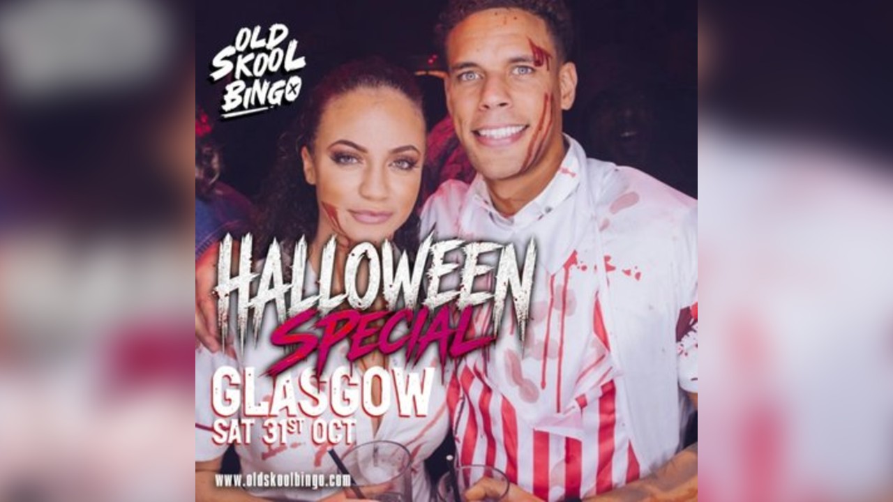 Old Skool Bingo Sat 31st October Halloween Special Glasgow