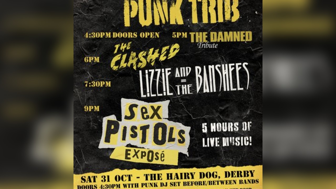 Sex Pistols Exposé/Lizzie & The Banshees/Clashed/Damned Tribute