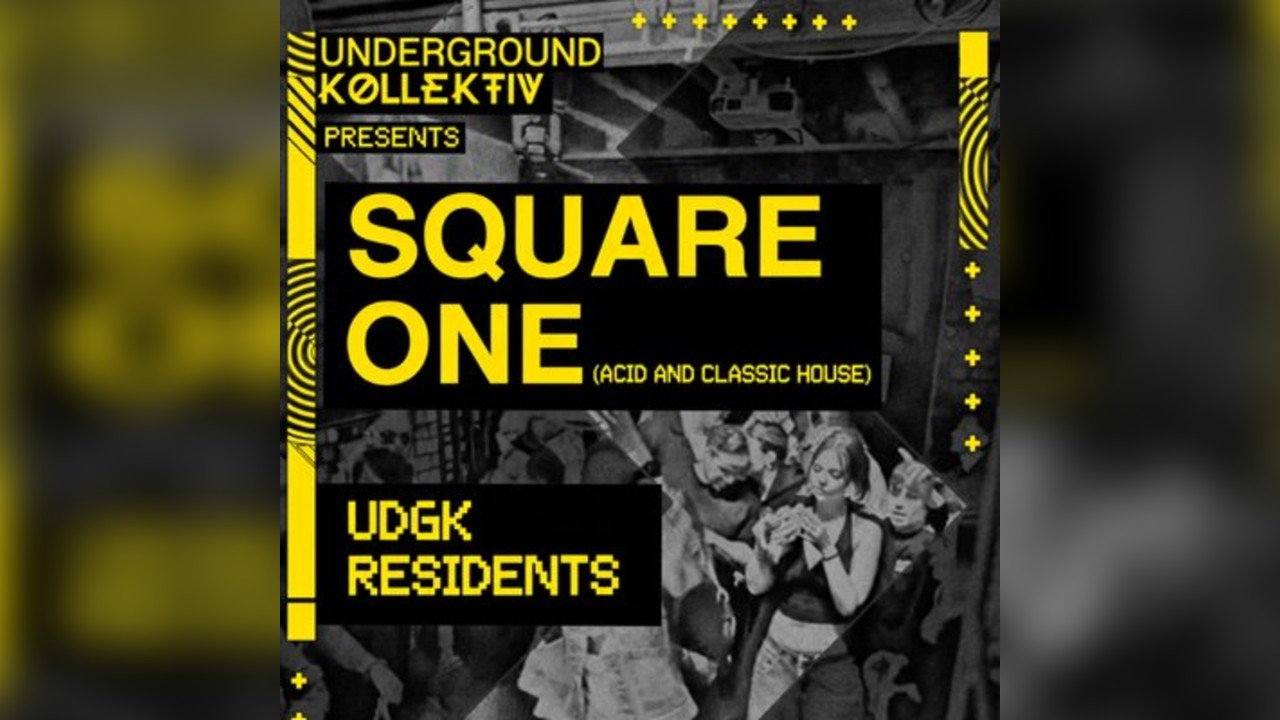 UDGK - 'Square One' - Acid and Classic house £3.03