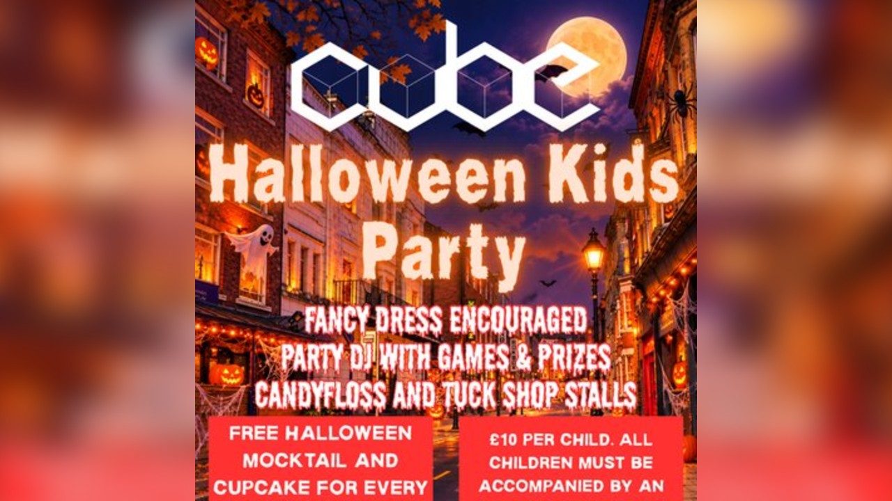 Cube Halloween Kids Party