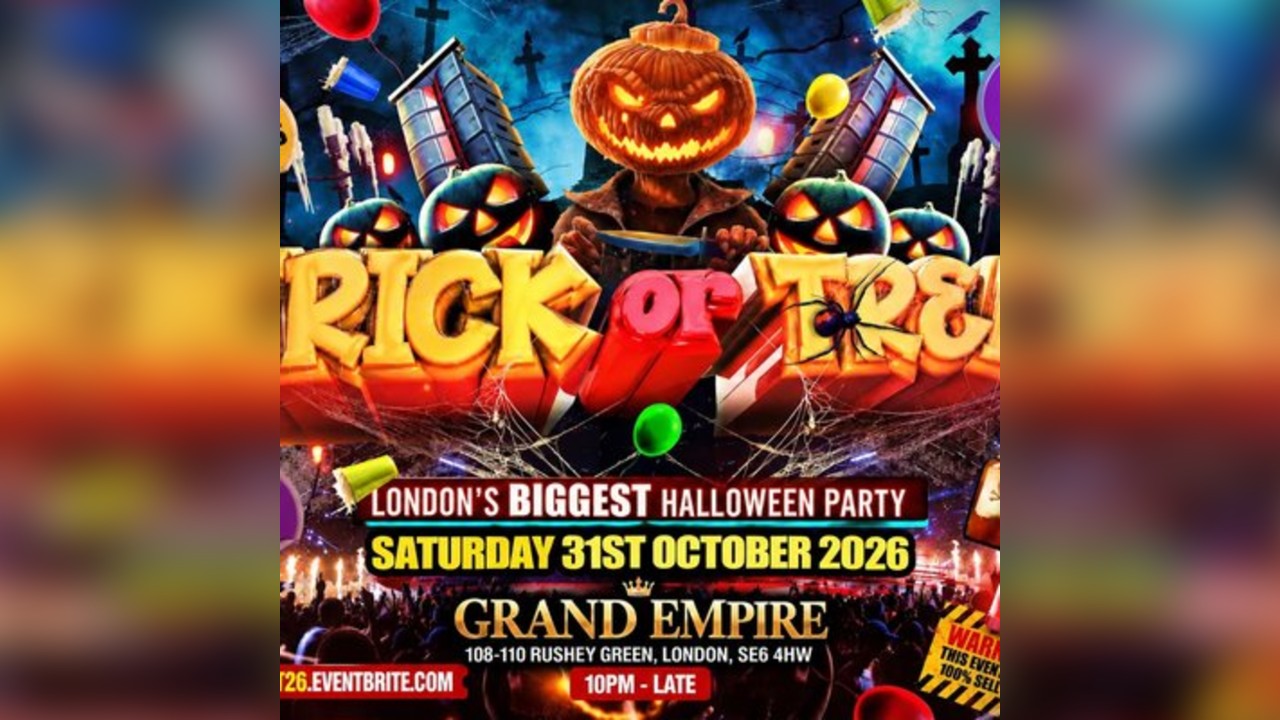 Trick Or Treat - London's Biggest Halloween Party