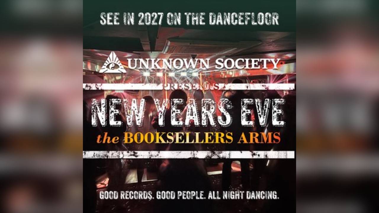 Unknown Society Presents: New Year's Eve | Funk, Disco & House