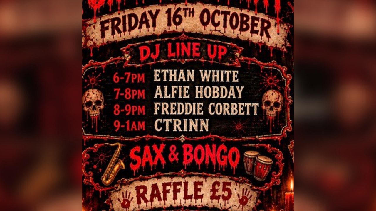 Halloween charity night