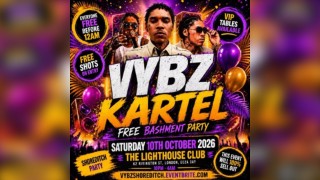 Vybz Kartel - Free Bashment Party - Everyone Free Before 12AM