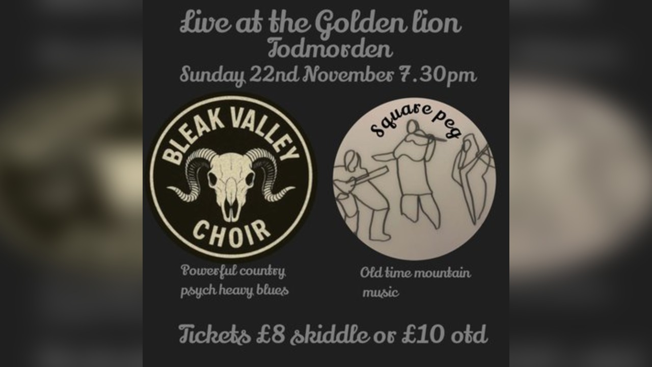 Square peg / bleak valley choir double headline show
