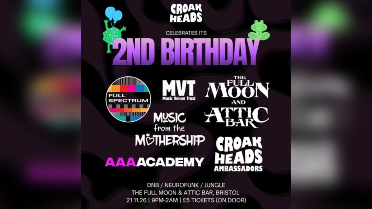 Croakheads 2nd Birthday