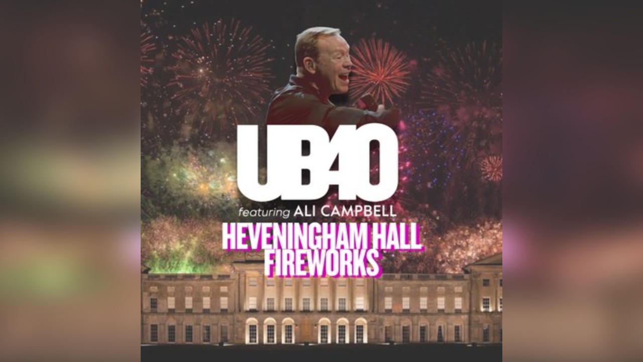 UB40 Featuring Ali Campbell @ Heveningham Hall Fireworks
